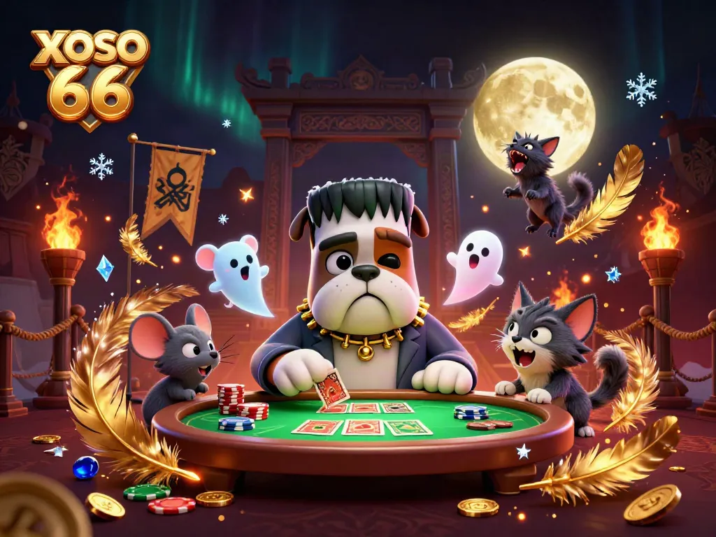 Experience thrilling gameplay at XOSO 66 with a monstrous dealer and enchanting atmosphere.