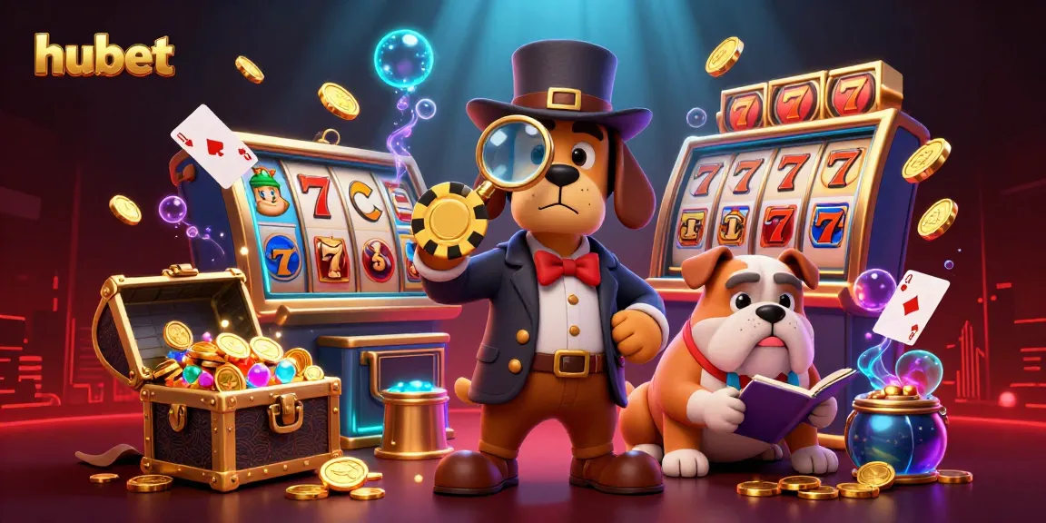 Spin with hubet to unlock treasures in this vibrant 3D casino illustration featuring thrilling gameplay.