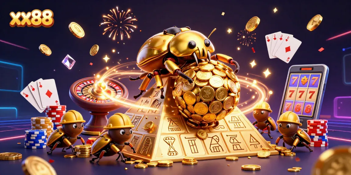 Experience thrilling gameplay and immense rewards with xx88, featuring vibrant casino symbols.