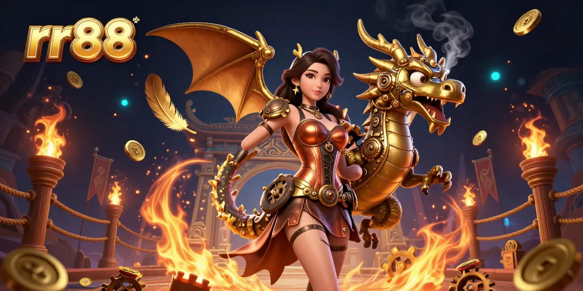 Engage in thrilling gameplay at rr88, where dynamic characters and golden elements create an exciting gaming atmosphere.