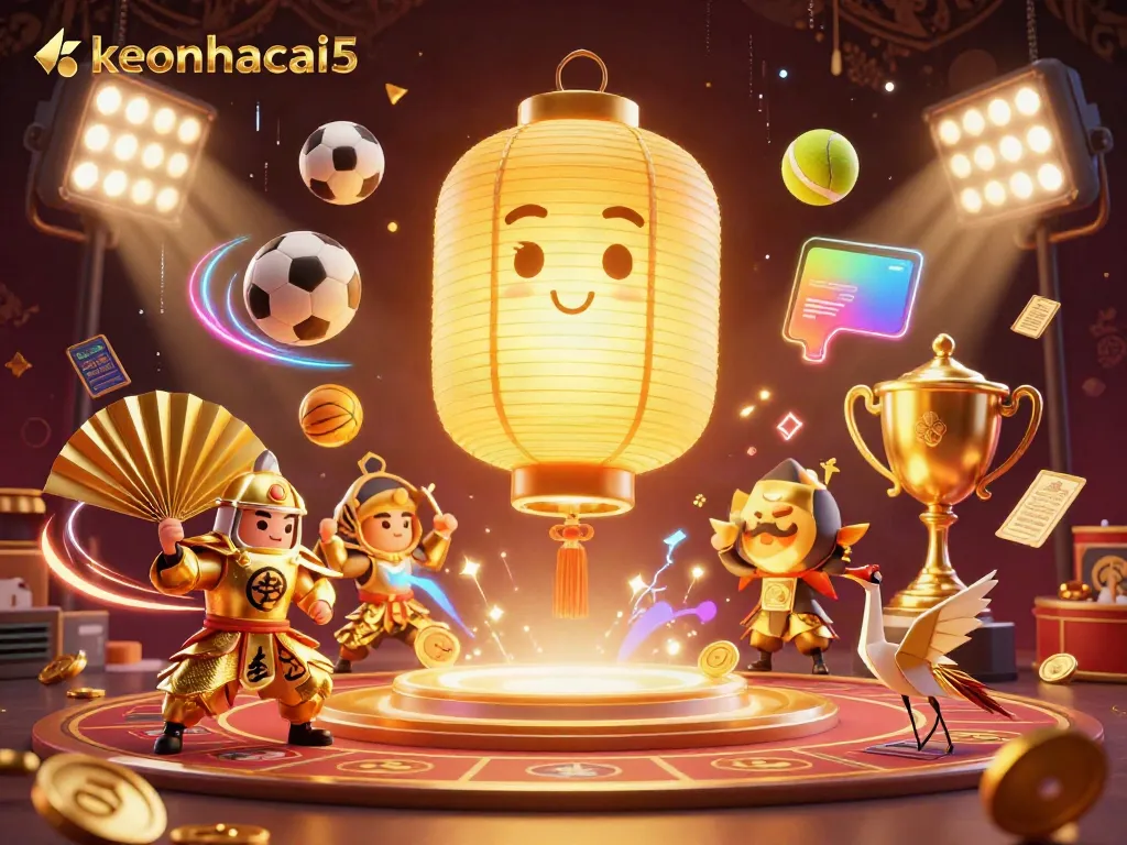 Experience the thrill of sports betting with keonhacai5 through vibrant and dynamic gaming elements.